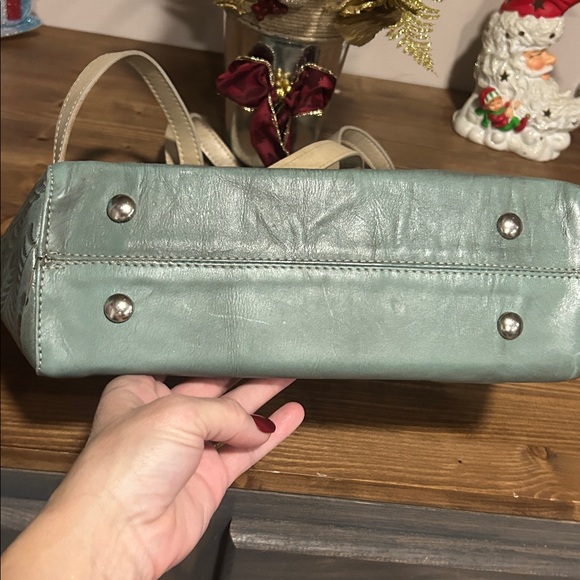 Large American West Navajo Soul genuine, leather, Zip Top Tote purse & wallet - Picture 8 of 15